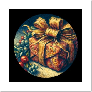 Christmas Oil Painting Posters and Art